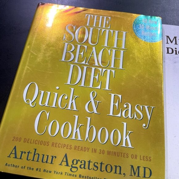 Cookbook Bundle The South Beach Diet Quick & Easy by Arthur Agatston MD & The Mu - Picture 3 of 11